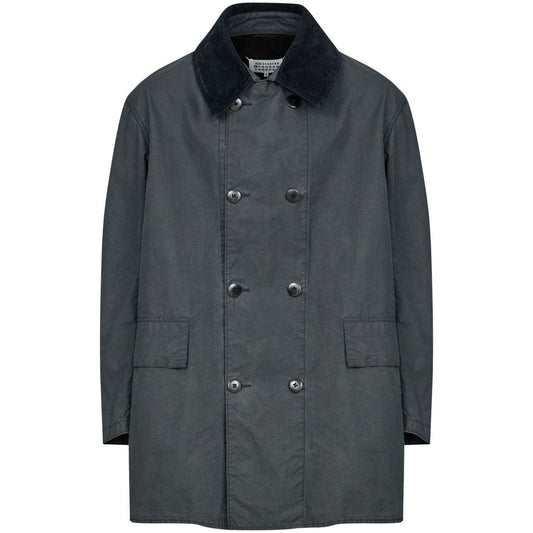 Maison Margiela Double Breasted Cotton Jacket Jackets