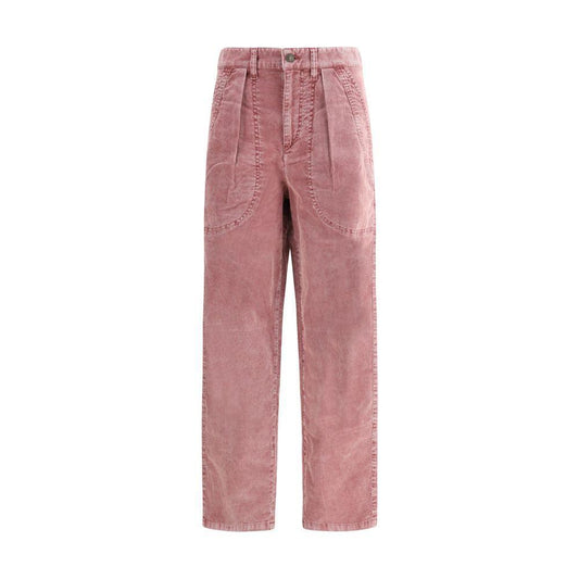 Marant Etoile Ribbed velvet Pants MA-PA0563FAC1G02E40SI-34