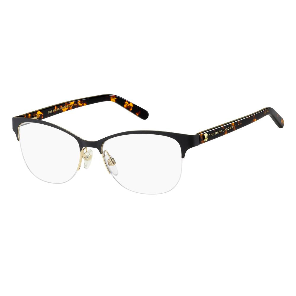 Marc Jacobs Black Metal Frames with 50/16/140 mm dimensions and Blk Havan color for women.