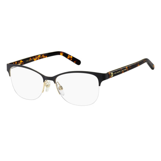 Marc Jacobs Black Metal Frames with 50/16/140 mm dimensions and Blk Havan color for women.