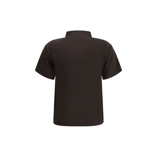 Margiela Semi-sheer polo Shirt MA-S51GL0062M20134144-L
