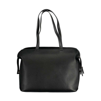 Mario Valentino Black Polyethylene Handbag