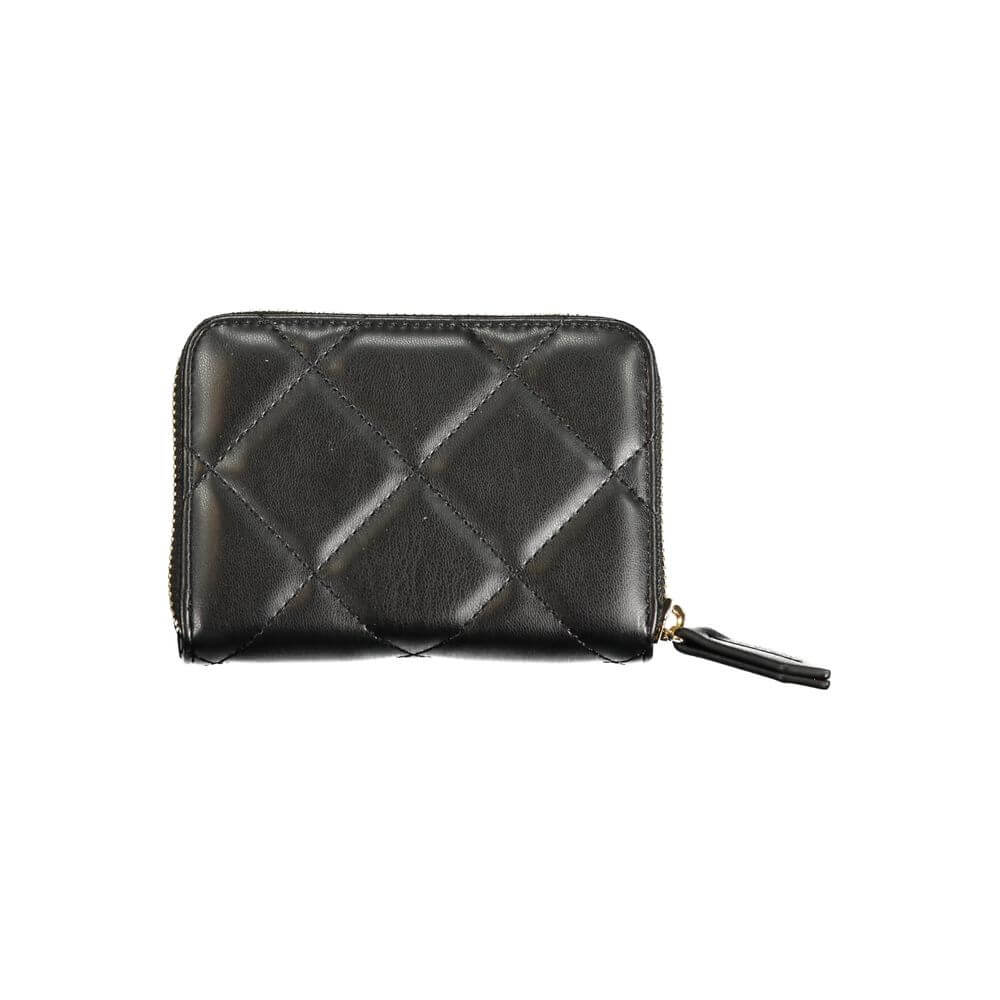 Mario Valentino Black Polyethylene Wallet