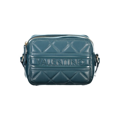 Mario Valentino Green Polyethylene Women Handbag with adjustable strap and spacious interior featuring a sleek zip closure.
