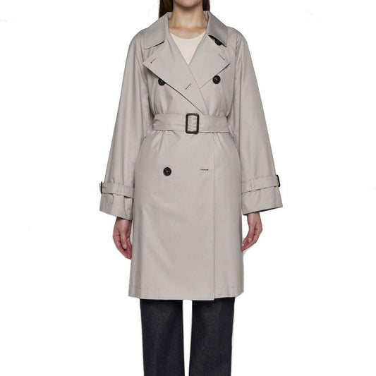 Max Mara Blend Cotton Trench Coat MA-8735522881748-IT46 | S