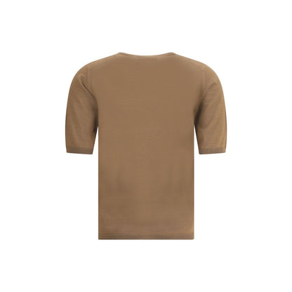 Max Mara Brown Fleece Wool Top