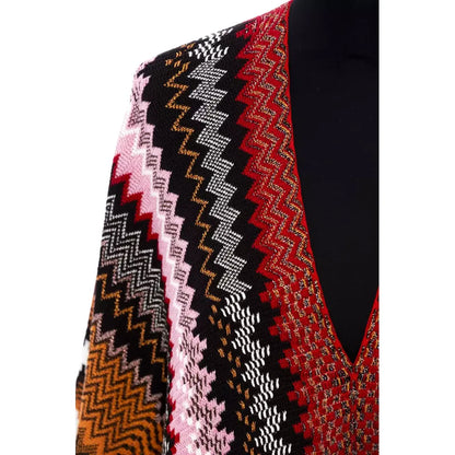 Missoni Multicolor Wool Women Poncho