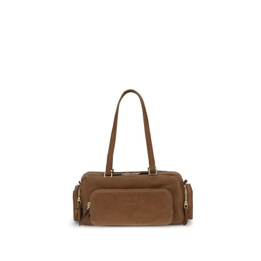 Miu Miu Suede Shoulder Bag MI5BB175VOOO2CV4F0316BB