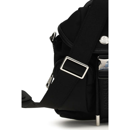 Moncler Black Polyamide Backpack 1728,72470364320,Backpacks - Bags,Bags,Black,Moncler,New with tags,Women