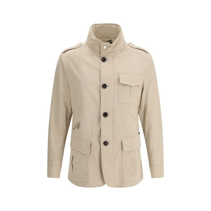 MooRER Beige Cotton Coat