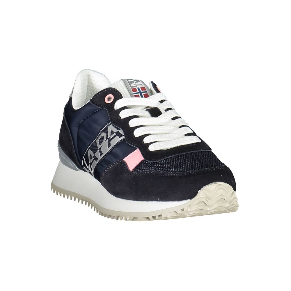 Napapijri Blue Polyurethane Women Sneaker