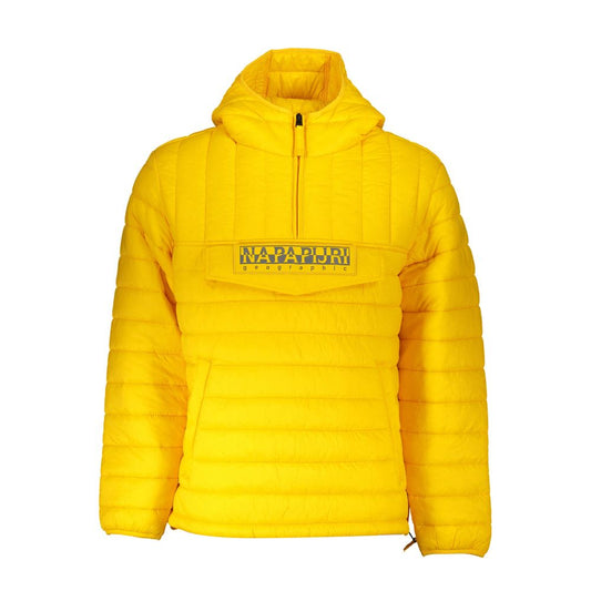 Napapijri Giallo Polyamide Men's Jacket Napapijri