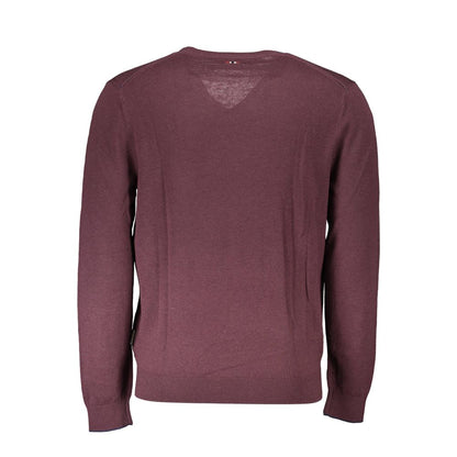 Napapijri Rosso Wool Men Sweater