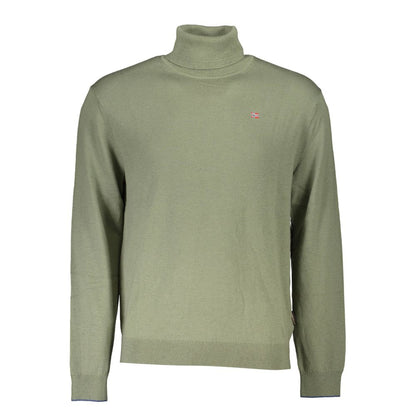 Napapijri Verde Wool Men Sweater Napapijri