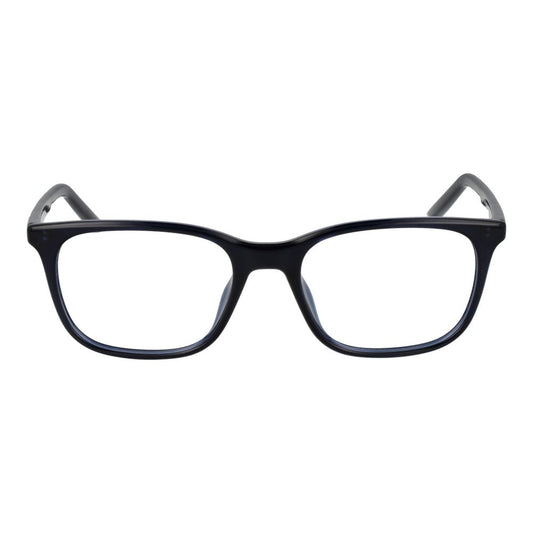 Nike Black Women Glasses Frame, full-rim rectangle style, stainless steel material, black color; size 53-18-145.
