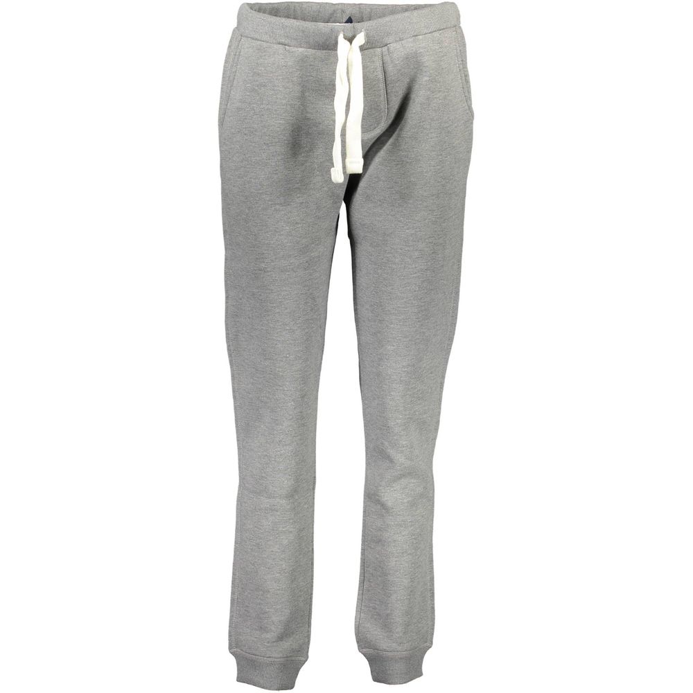 North Sails Grigio Cotton Women's Track Pant with elastic waistband and ankle cuffs