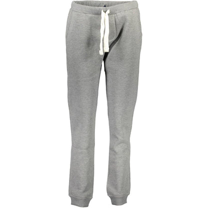 North Sails Grigio Cotton Women's Track Pant with elastic waistband and ankle cuffs