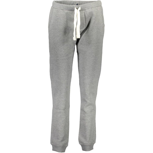 North Sails Grigio Cotton Women's Track Pant with elastic waistband and ankle cuffs