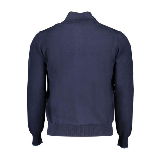 North Sails Blue Cotton Sweater NO-29720-S-FBB-293