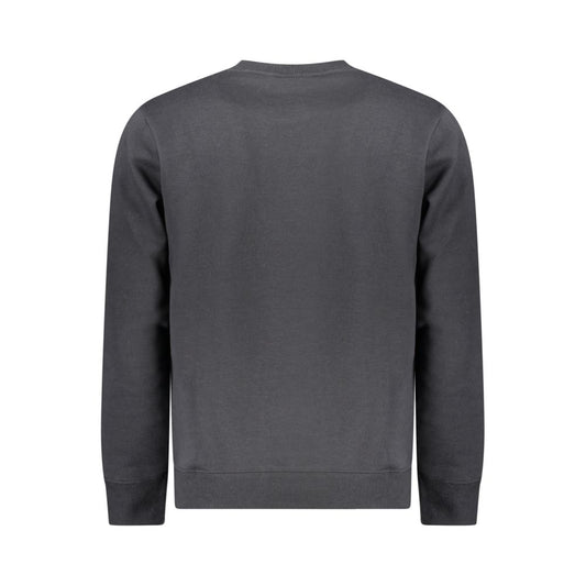 Norway 1963 Black Cotton Men Sweater NO-39678-S