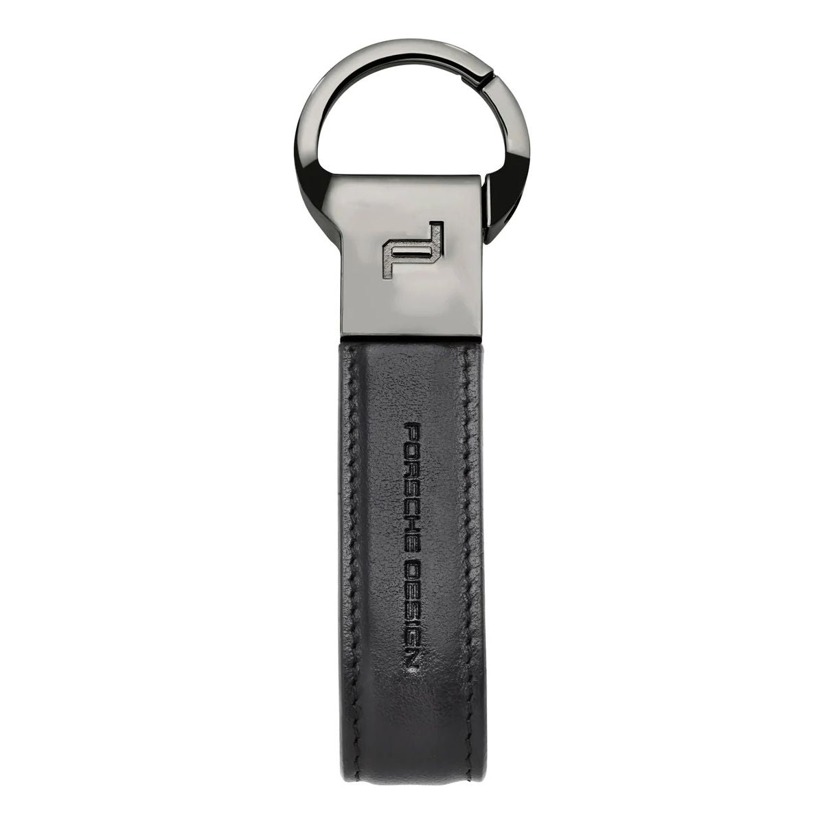 PORSCHE DESIGN MOD. CLASSIC keychain in leather with official packaging.