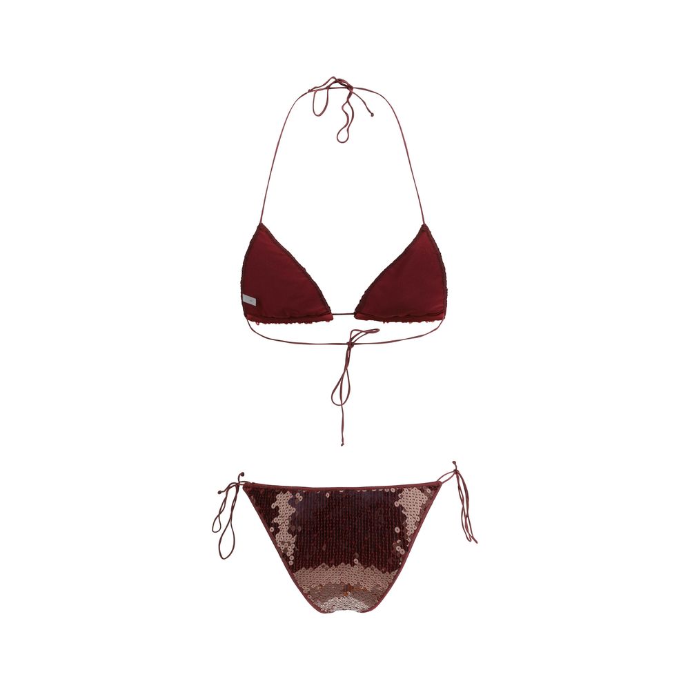 Oséree Bordeaux Polyamide Bikini Oséree