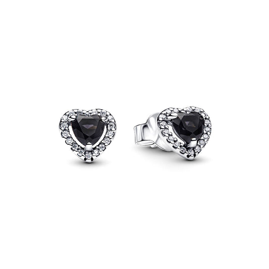 PANDORA JEWELRY Mod. ELEVATED HEART STUD EARRINGS