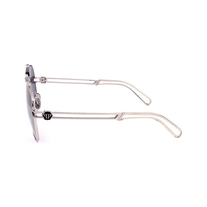 PHILIPP PLEIN SUNGLASSES Mod. SPP048M SHINY PALLADIUM