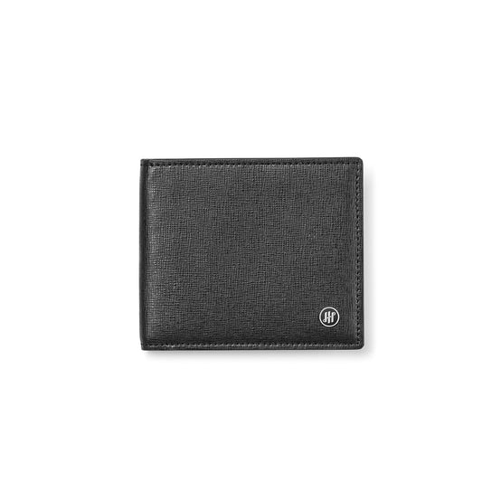 PORTAFOGLIO MONTEGRAPPA MOD. IC00WA08 in black, sleek leather wallet with logo detail.