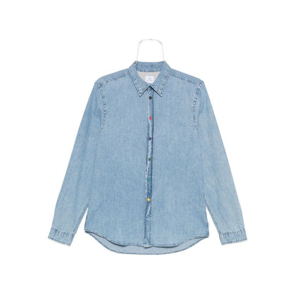 PS By Paul Smith Shirts Clear Blue