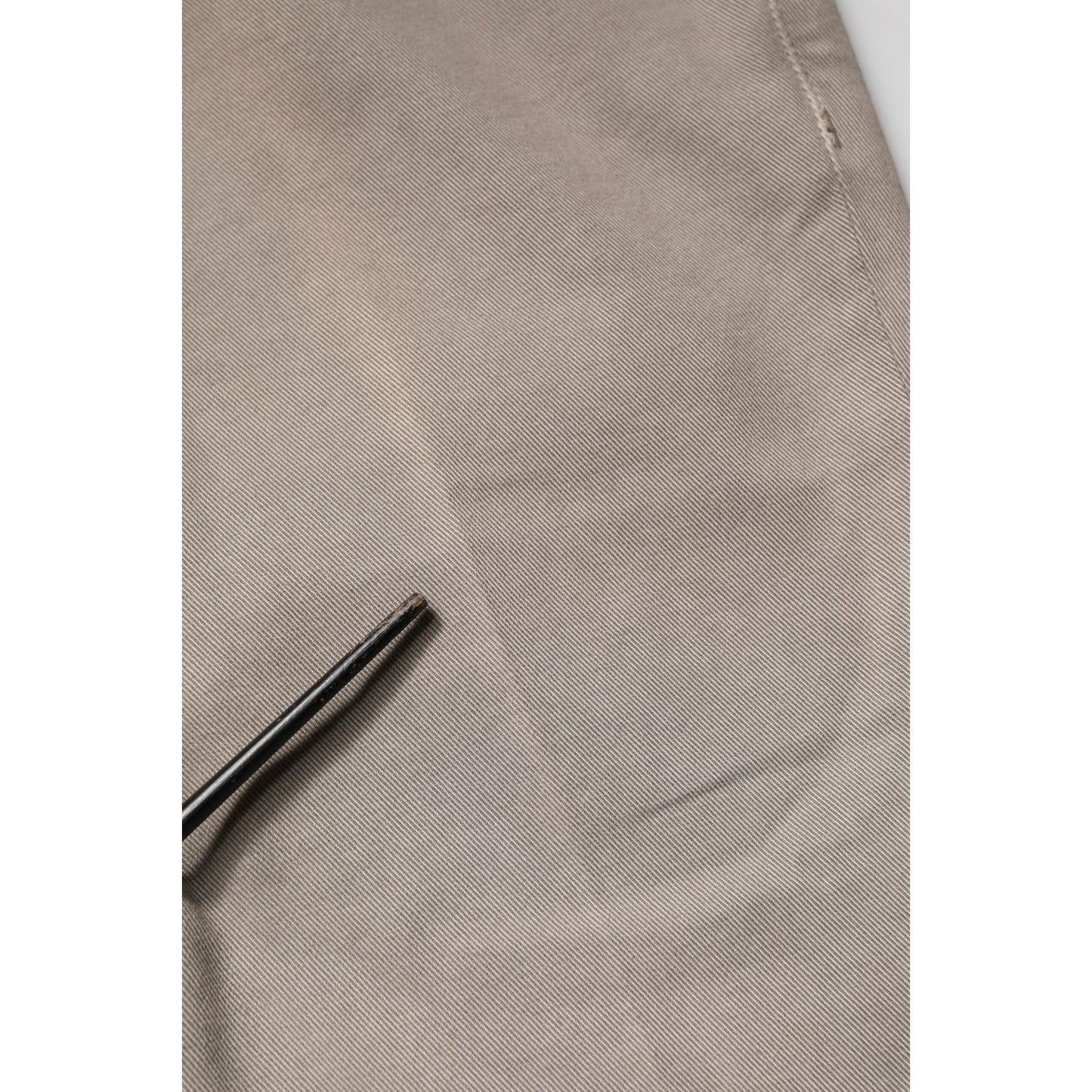 PT Torino Brown Bull Denim Reggae Mastice Straight Trouser Jeans fabric detail