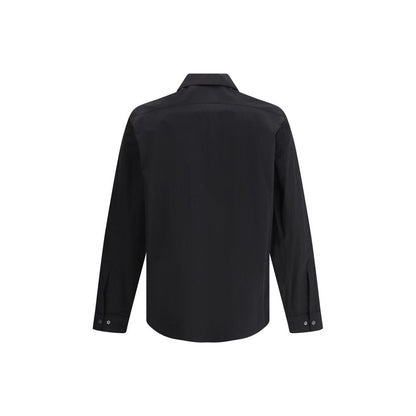 Paltò Black Polyester Coat