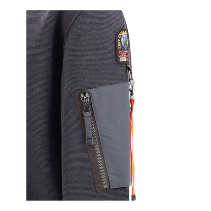 Parajumpers Gray Cotton Sweatshirt