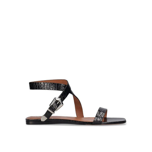 Paris Texas Lauren Croco Flat Sandals PA-8854020161748-EU36/US6