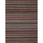 Alt Tag: Paul Smith Signature Stripe wool and silk scarf in dark red with frayed edges, featuring a stylish striped pattern.