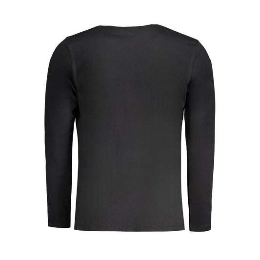 Pepe Jeans Black Cotton T-Shirt PE-31358-S