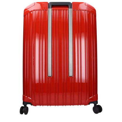 Piquadro Red Polycarbonate Luggage And Travel with logo, connequ, TSA closure, vintage effect. MPN BV4428PQLR, code F84472.