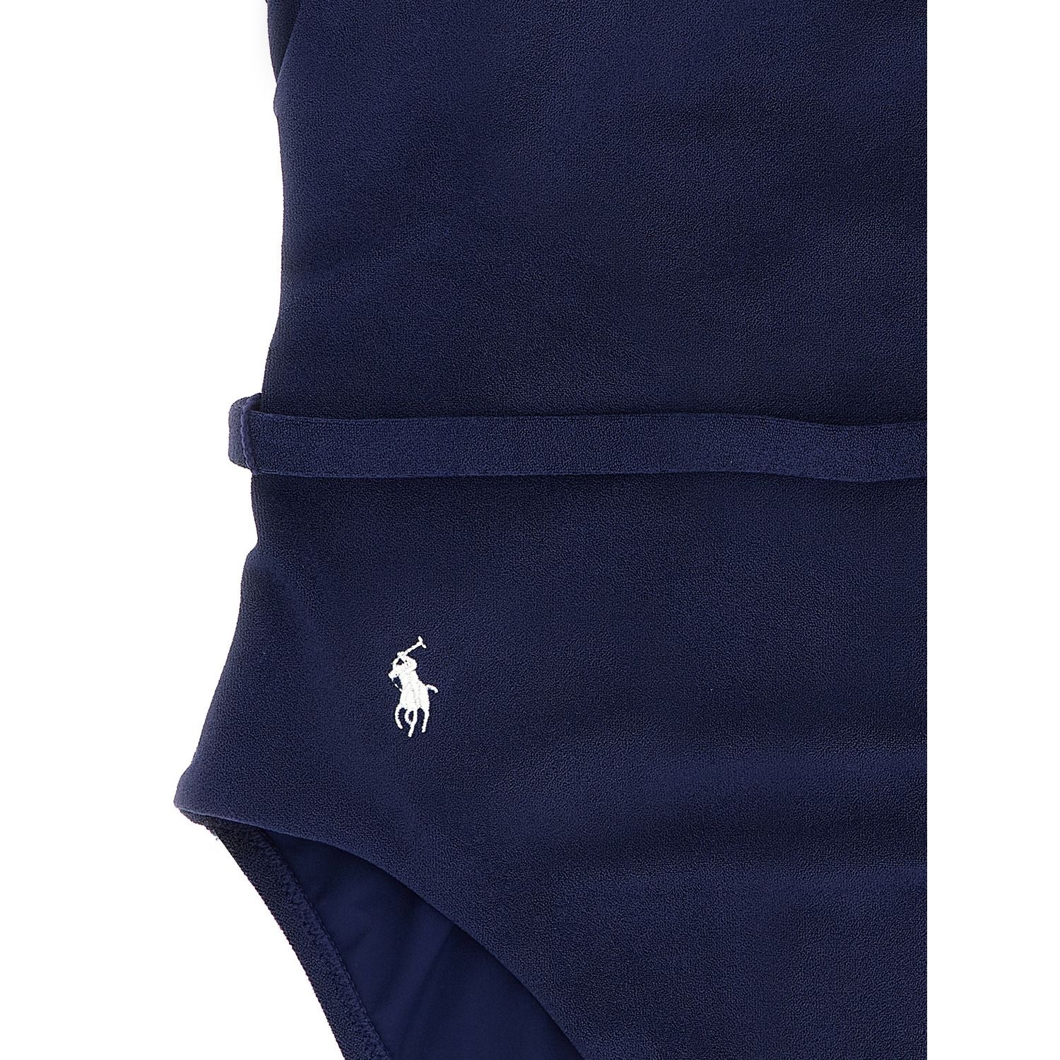 Polo Ralph Lauren Blue Polyester One-Piece Swimsuit