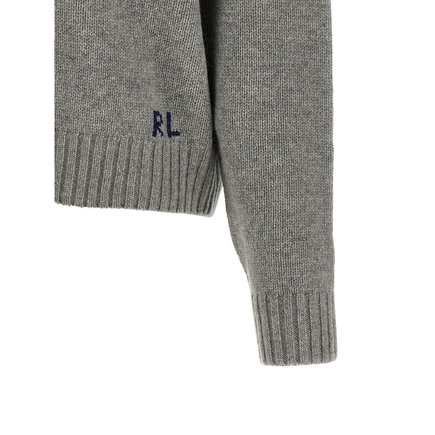 Polo Ralph Lauren Gray Wool Cardigan
