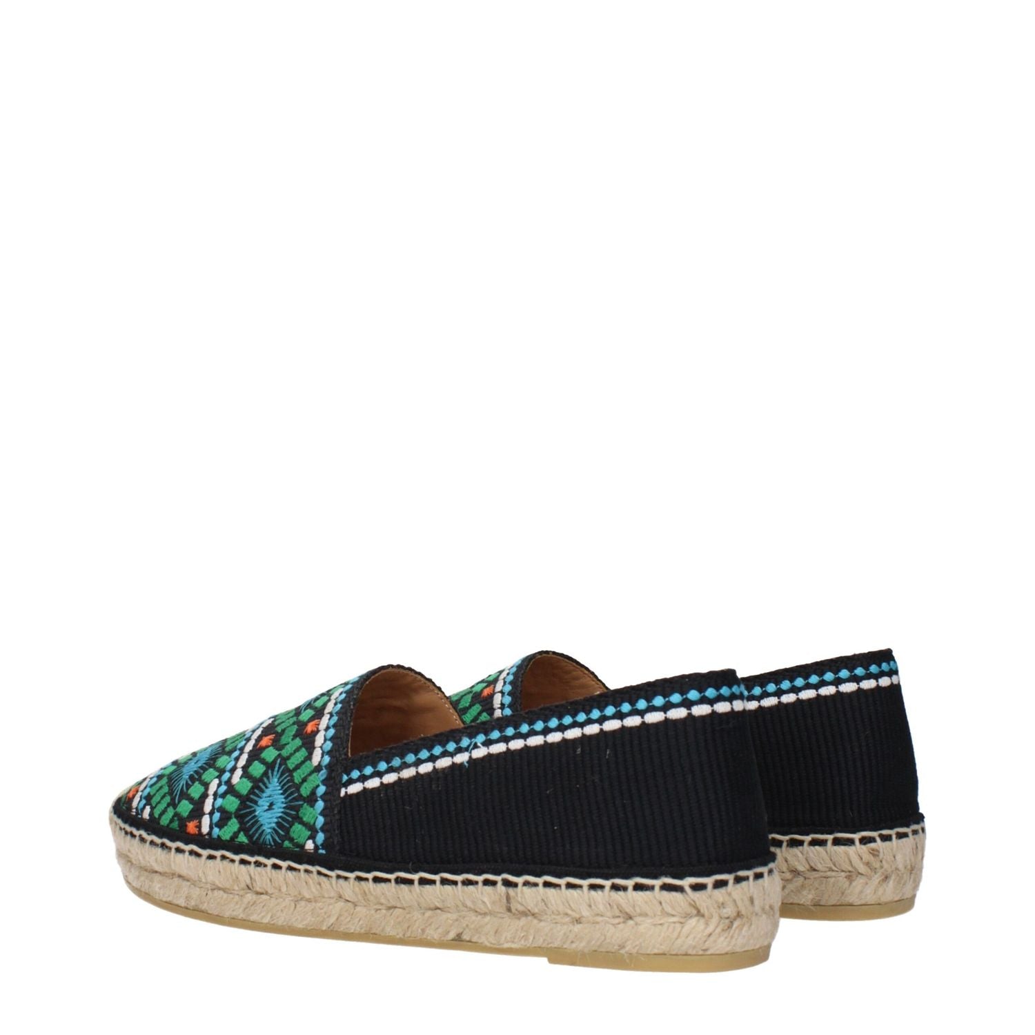 Prada Black Fabric Espadrilles