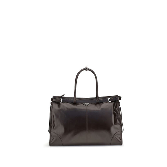 Prada Leather Duffle Bag PR2VG128VOOO2CYRF01D6BB