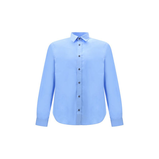Prada Light Blue Cotton Dress Shirt