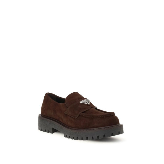 Prada Suede Loafers PR-2DE151FG001103F0003-EU39.5/US6.5