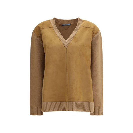 Prada Wool and cashmere Sweater PR-P24T2BSOOO173PF0C59-IT40 | M
