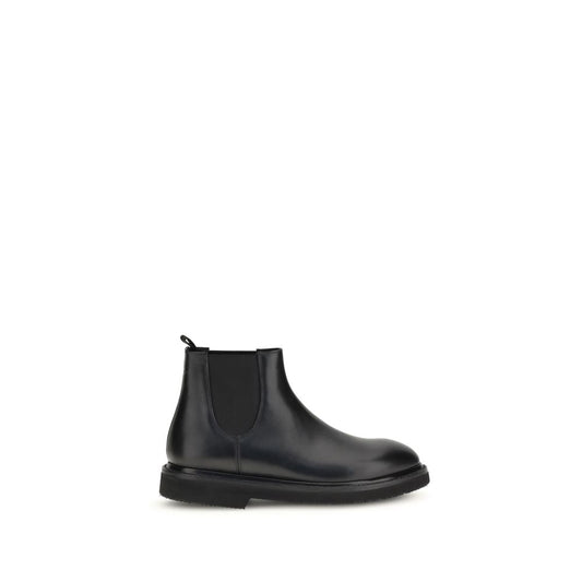 Premiata Chelsea Ankle Boots PR-32313NERO-EU43/US10