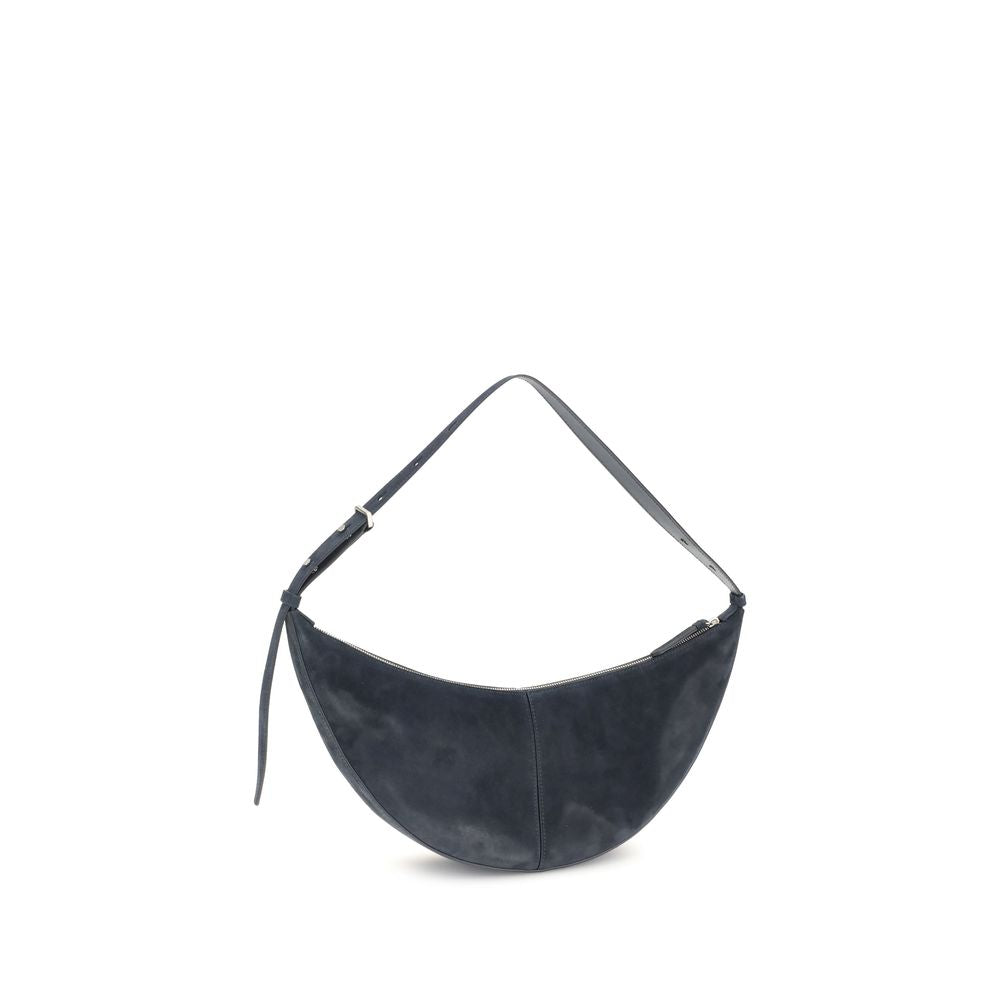 Front view with bag zipped and handles upright.