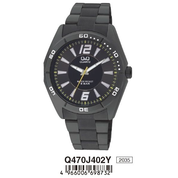 Q&Q Mod. GENT ONLY TIME WATCHES