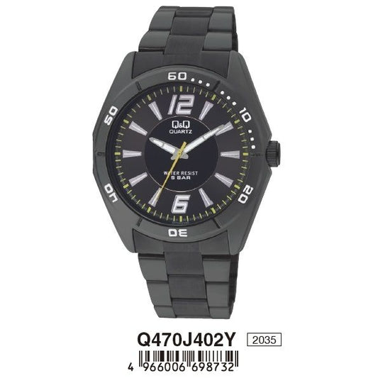 Q&Q Mod. GENT ONLY TIME WATCHES