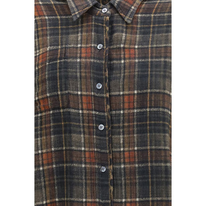 R13 Multicolor Cotton Pattern Shirt