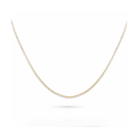 RADIANT JEWELS JEWELRY Mod. RH000017 elegant gold necklace on white background